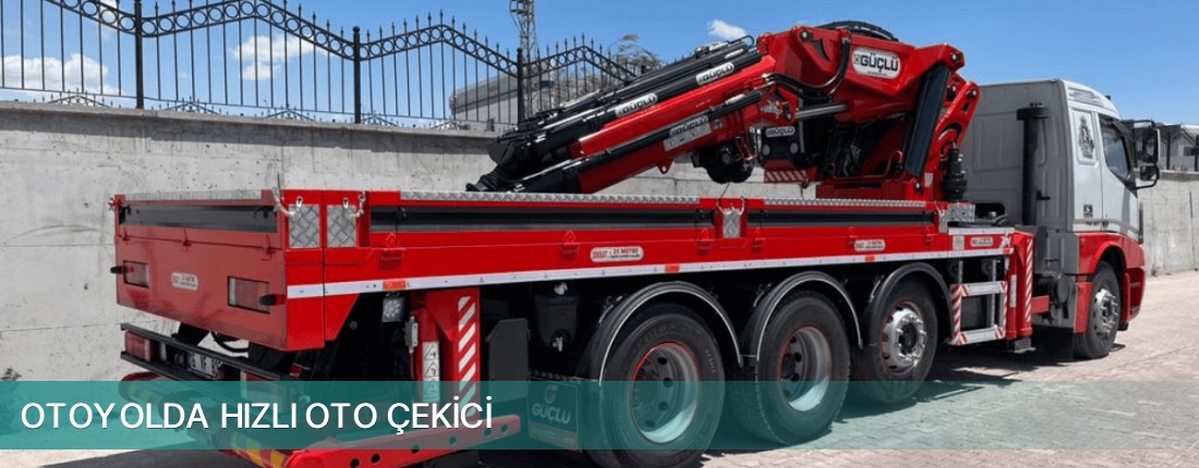Urla İlçemi Otoyolda Hızlı Oto Çekici